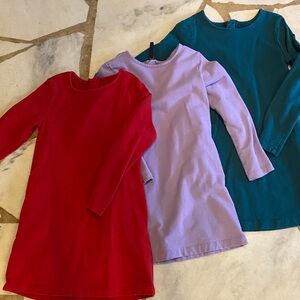 Lot of 3 Primary cozy dresses